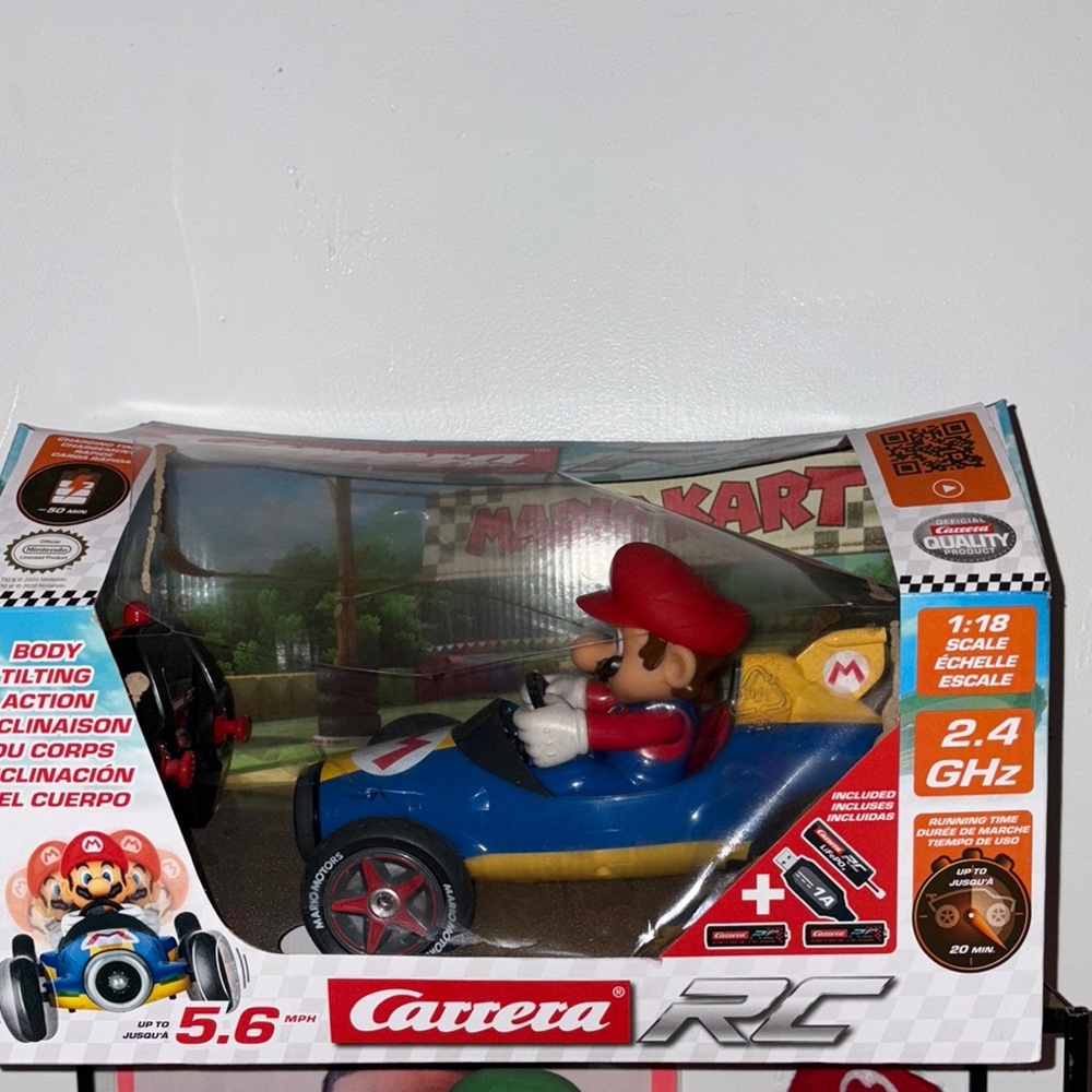 Carrera RC Blue and Red Racing Car